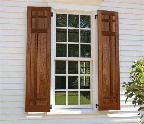 10 Rustic Exterior Window Shutter Designs For Your Home Timberlane