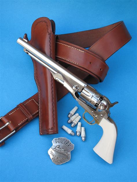 Revolver Colt 1860 Army Old Silver Calibre 44