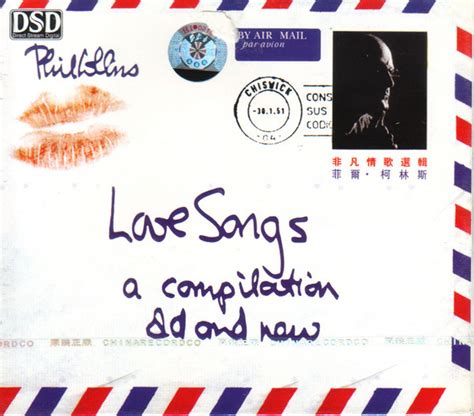 Phil Collins Love Songs Cd Compilation Limited Edition Special