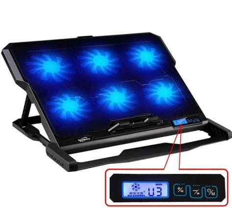 Ice Coorel K6 Cooling Pad Laptop 6 Fan Siplah