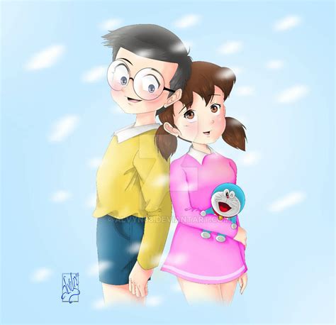 Nobita And Shizuka Loveteam By Alvyn88 On Deviantart