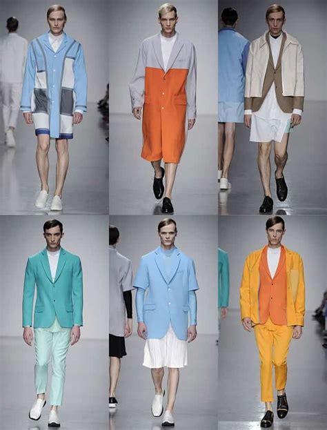 Mens Ss14 Fashion Trend Colour Segmentation Fashionbeans
