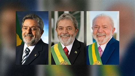 Lula Tem Três Fotos Oficiais Como Presidente De República