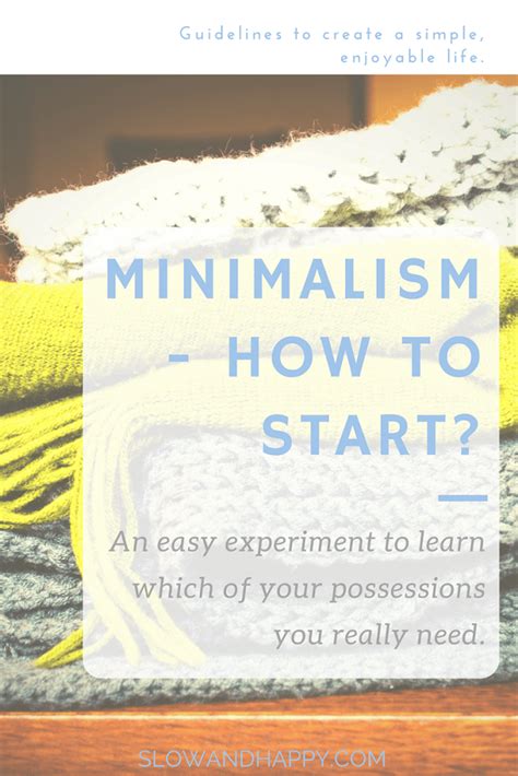 Minimalism How To Start Steps Explanation And Examples Get