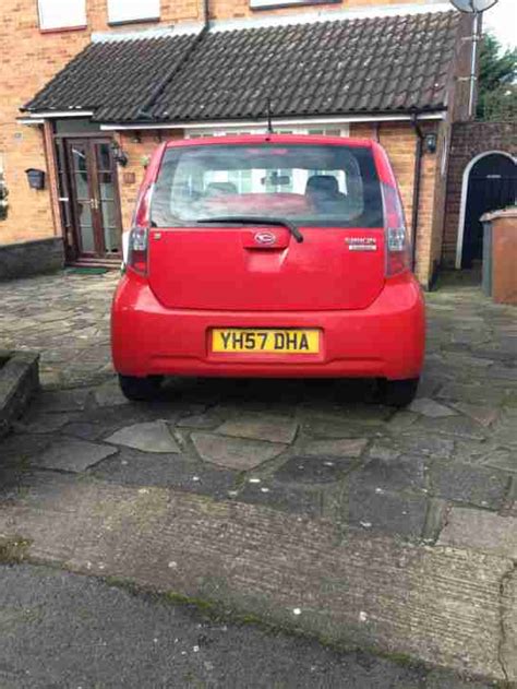 Daihatsu Sirion 1 0 SE 5dr RED 2008 57 ONLY 68K MILES Car For Sale