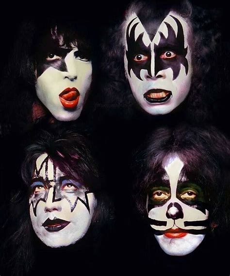 Pin By Jimmy Dagreat On Kiss The Make Up Members Kiss Band Kiss