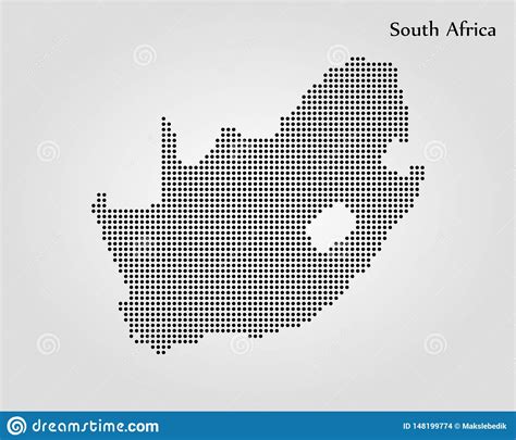 Karte Von Sdafrika Auch Im Corel Abgehobenen Betrag Karte Der Welt