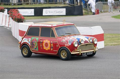 The Story Behind George Harrisons Psychedelic Mini Habberstad Mini