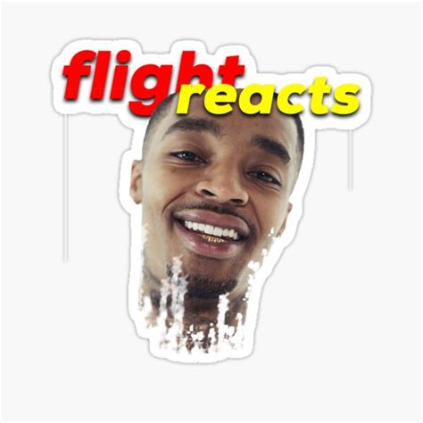 Flight Reacts Classic T Shirt Sticker For Sale By Lawiribe Redbubble