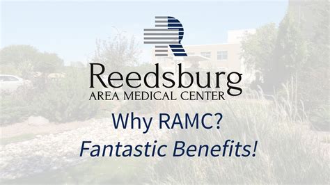 Reedsburg Area Medical Center Why Work At Ramc Fantastic Benefits Youtube