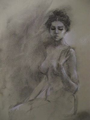 Connie Chadwell S Hackberry Street Studio Seated Nude IV Original