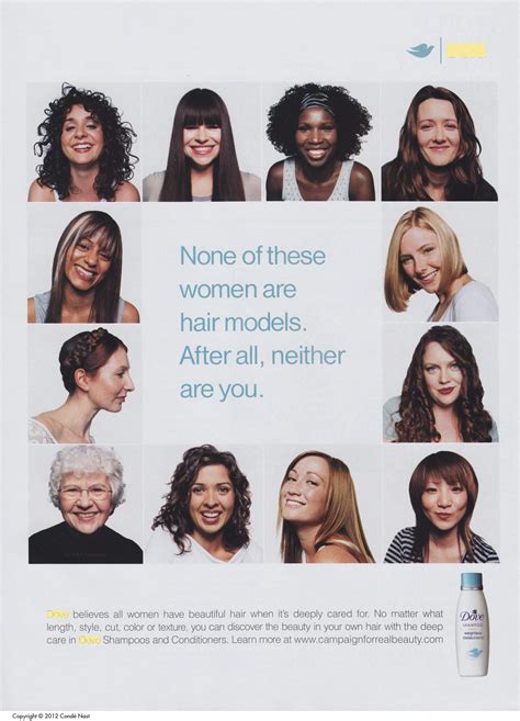 Dove Vogue 2005 This Ad Fulfills The Self Esteem Concept It Is