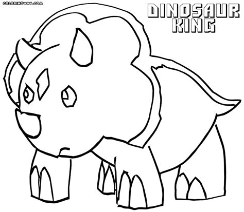 The Dinosaur King Coloring Pages - Coloring Home