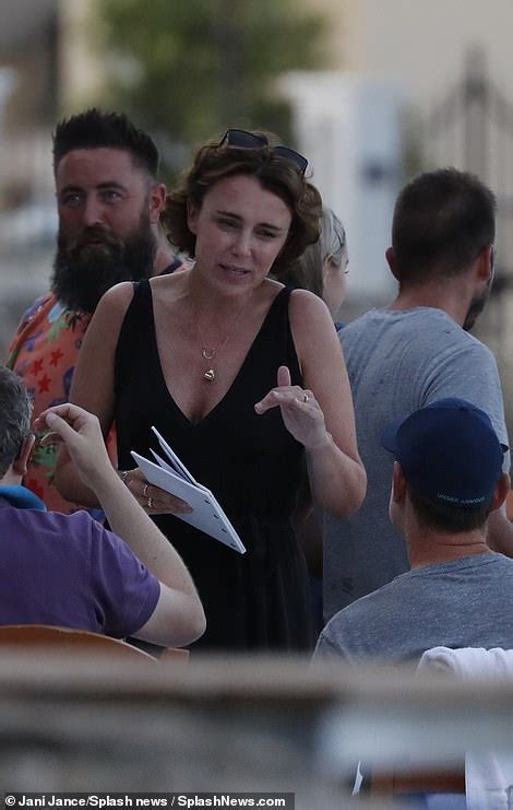 Bodyguard Star Keeley Hawes Films The Durrells In Corfu Daily Mail Online