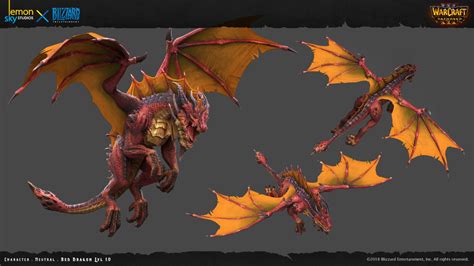 Artstation Warcraft 3 Reforged Red Dragon Brian Loh Warcraft Art