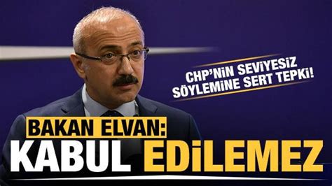 Bakan Elvan Dan Chp Nin Berat Albayrak A Y Nelik Irkin Sald R S Na