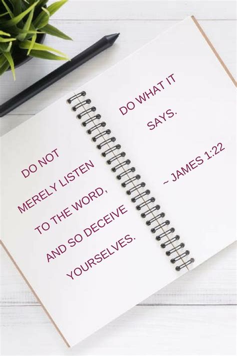 Be Doers Of The Word James 119 27 — Scripture Confident Living