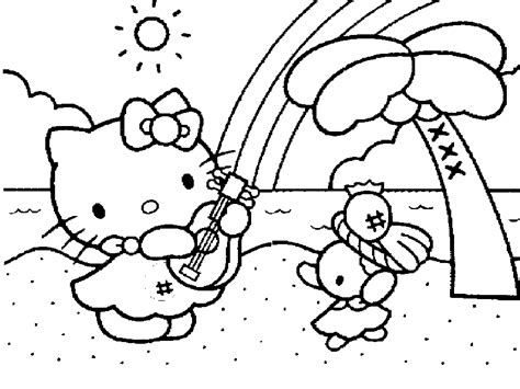 Free Hello Kitty And Friends Coloring Pages, Download Free Clip Art