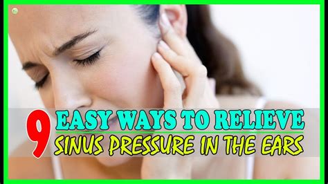 How To Relieve Sinus Pressure In The Ears Fast Best Home Remedies