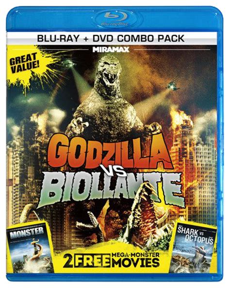 Godzilla Blu Ray Cover