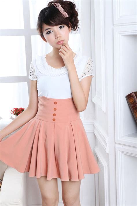 Pin By Behnush On Skirts For Girls Fashion Summer Skirts Japanese Fashion Cute Korean Fashion