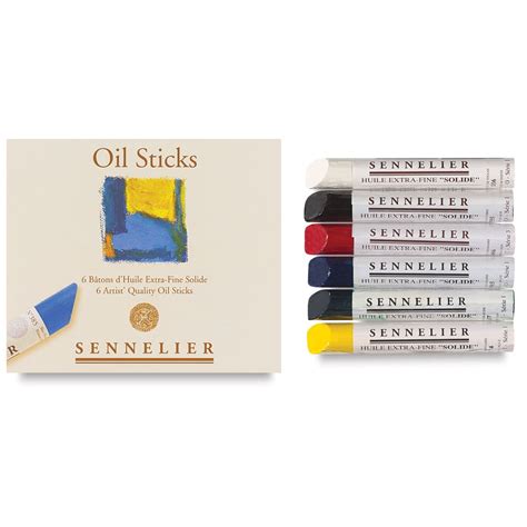 Sennelier Artists Oil Sticks Set Of 6 Michaels
