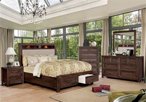 Dark walls can… chantilly white panel kingsize bed. Tywyn Storage Bedroom Set (Dark Oak) by Furniture of ...