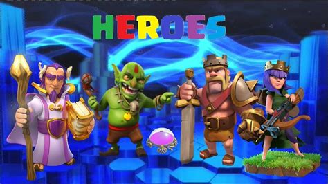 New Heroes In Clash Royale Youtube