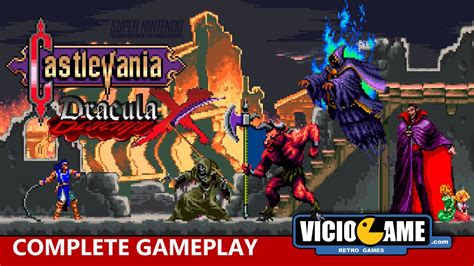 Castlevania Dracula X SNES Complete Gameplay YouTube