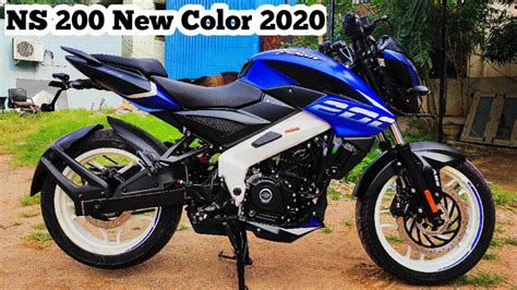 New Pulsar Ns 200 Satin Blue Color Bs6 2020 Walk Around And Price Youtube