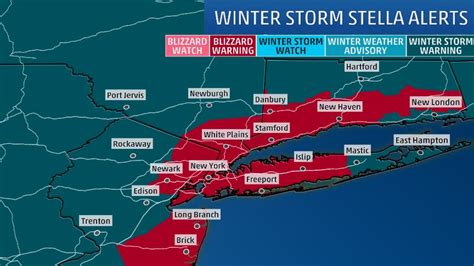 New York Nywx Winter Storm Stella On The Way Blizzard Gusty Winds