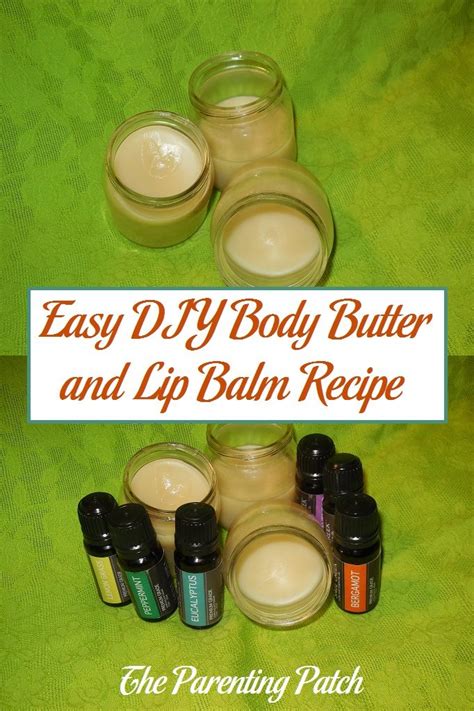 Cover your jar and that's your diy shea butter lip balm. Easy DIY Body Butter and Lip Balm Recipe | Parenting Patch
