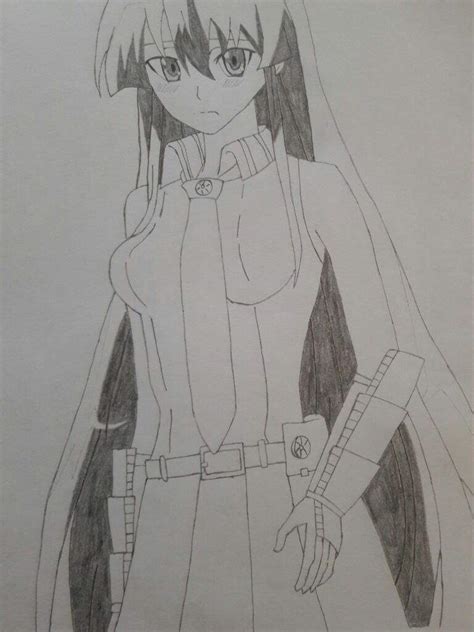 Akame Drawing Akame Ga Kill Anime Amino