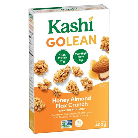 Kashi Golean Honey Almond Flax Crunch Cereal Smartlabel