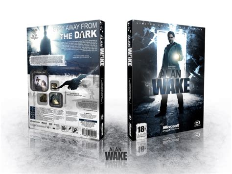 Alan Wake Limited Collectors Edition Pc Box Art Cover By Majidblack