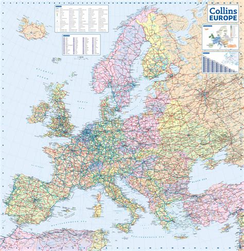 Europe Map Road United States Map Europe Map