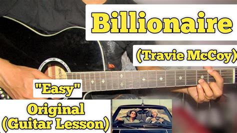Billionaire Travie Mccoy Ft Bruno Mars Guitar Lesson Easy Chords