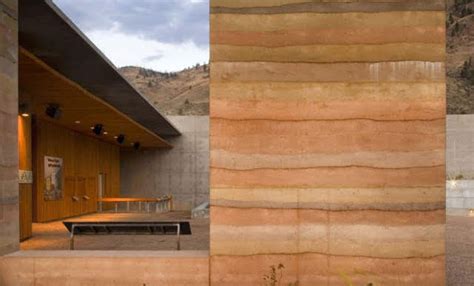 Rammed Earth Walls Natural And Sustainable Living Rise Blog