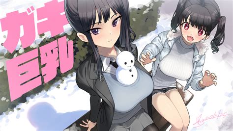 Anime Anime Girls Digital Art Artwork 2d Portrait Kaedeko Snowmen Snow