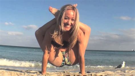 Hot cute flexible doing yoga and stretching •••. Hot girls doing Yoga in Bikini : Bikini Yoga - YouTube