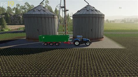 Placeable Farm Silo V 1 0 FS19 Mods Farming Simulator 19 Mods 68930