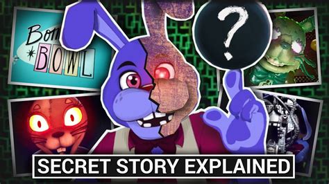 Bonnies Secret Story In Five Nights At Freddys Security Breach