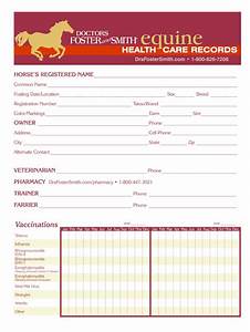 Printable Horse Record Keeping Forms Printable Forms Free Online