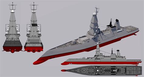 Conqueror Class Guided Missile Cruiser By