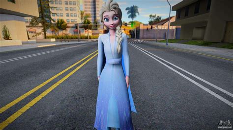 Elsa Frozen For Gta San Andreas