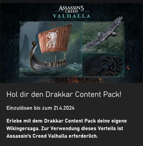 Game Pass Ultimate Drakkar Edition Pack für Assassin s Creed Valhalla