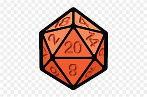 D20 Discord Emoji Dungeons And Dragons Emojis Full Size Png Clipart