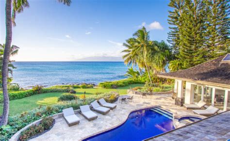 Maui Luxury Vacation Rental Homes Hawaii Hideaways