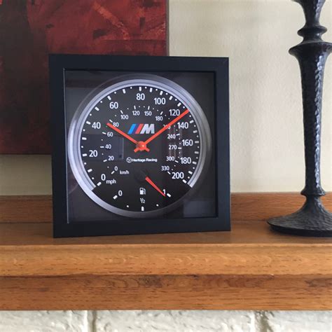 BMW E90 M3 Speedometer Wall Shelf Clock Etsy