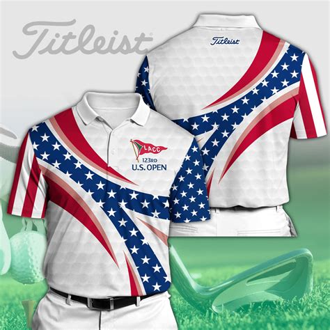 Us Open Championship Titleist Polo Shirt Golf Shirt 3d Pls195